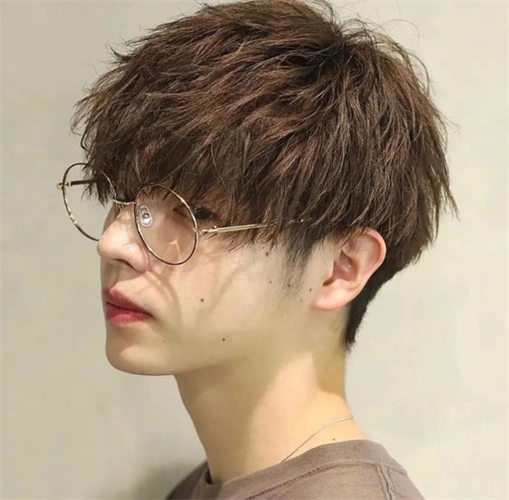 日系时尚男生烫发 帅气空气烫纹理烫_男生烫发 - 美发站