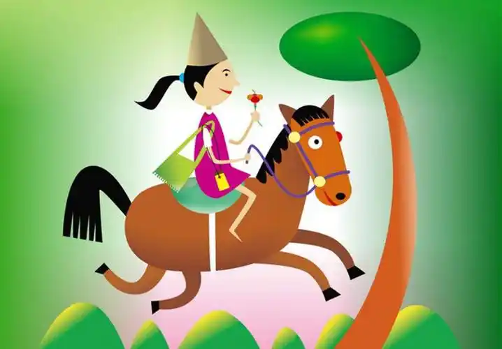 小红马买苹果的故事