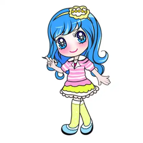 【psd】女孩子小女孩_图片编号:wli11136096_卡通形象_插画|素材|元素