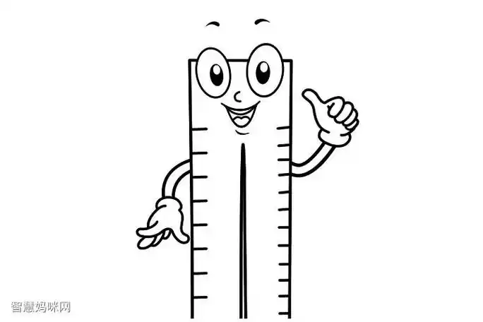卡通尺子怎么画简笔画