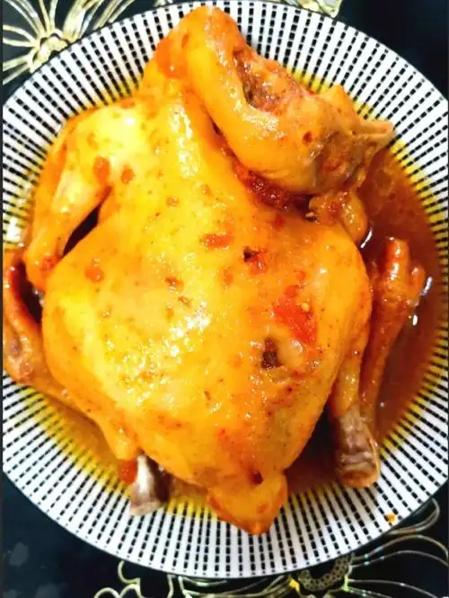 电饭煲版盐焗鸡