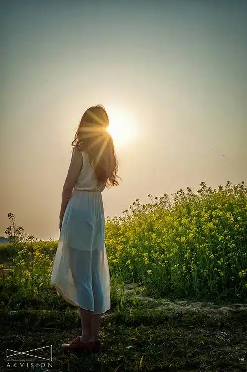 有只有油菜花的吗? 追问 非常感谢,那个背影,我想要张开双手,奔跑状!