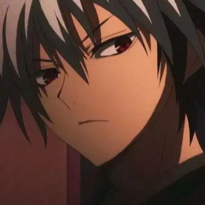 微丧干净动漫男黑白很丧很绝望的图片头