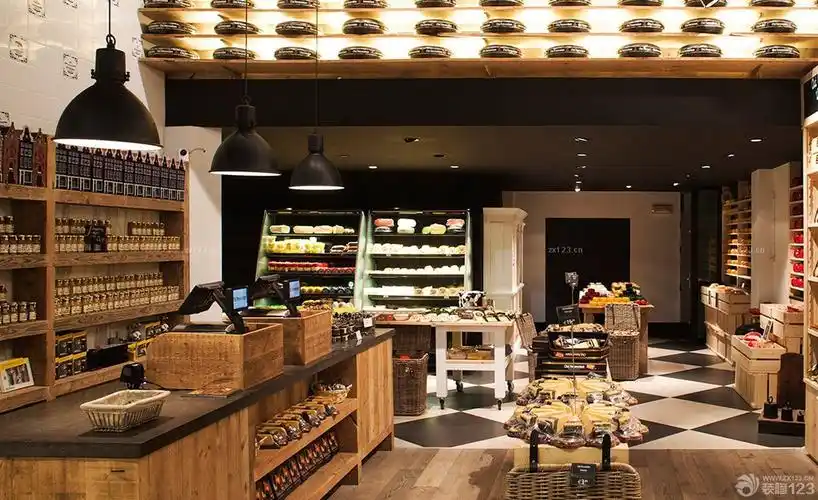 2020经典美式风格60平米店面装修效果图