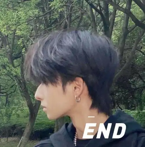 少年感狼尾发型男士最火狼尾不挑头型易打理