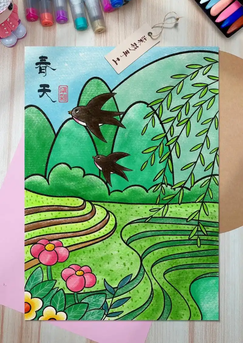 春天主题画