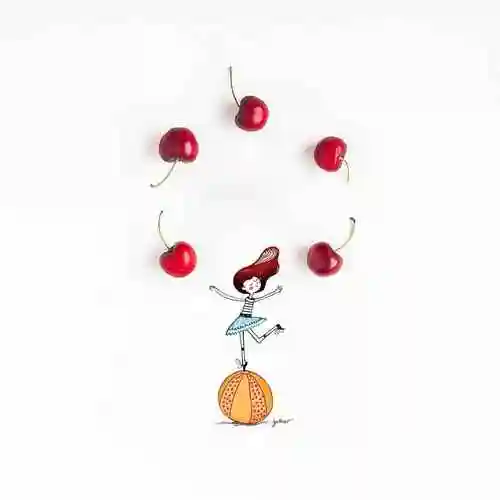 物品与绘画相结合jesusoortiz的创意插画作品2