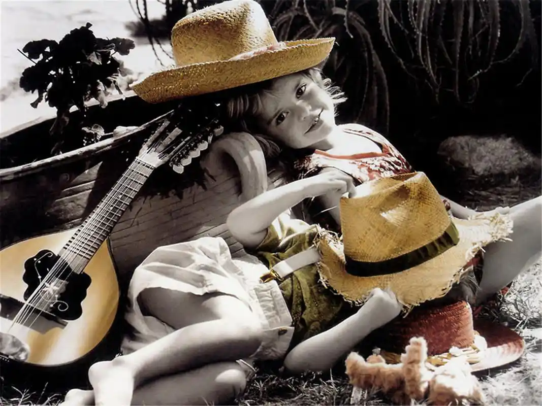 儿童节可爱儿童另类怀旧复古风格图片电脑桌面壁纸高清(二)