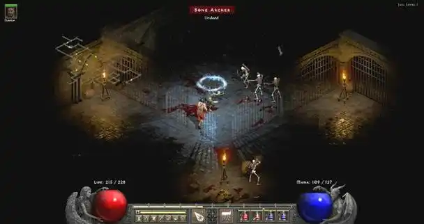 《暗黑破坏神2》中隐秘却致命的玩家杀手——骷髅弓箭手