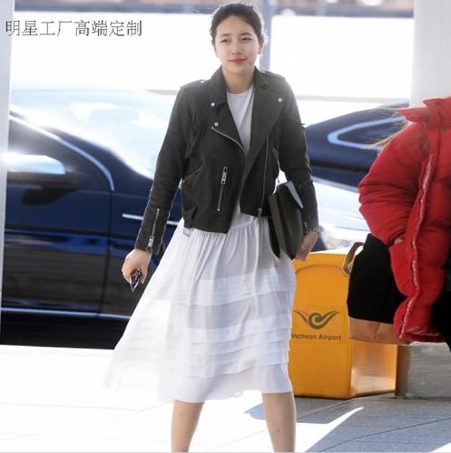 16夏装裴秀智明星同款百搭中长款棉麻连衣裙纯白色无袖宽松打底裙