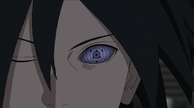 最后一张佐助的轮回眼,直接能看起时空之门,然后带着他们穿越到了另一