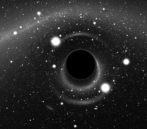 黑洞是根据现代的广义相对论所预言的,在宇宙空间中存在的一种质