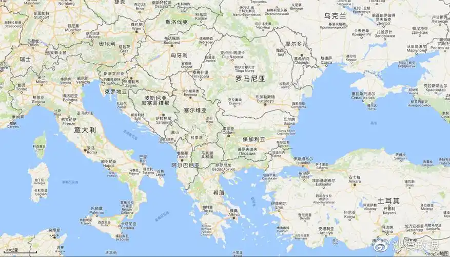 塞尔维亚的位置