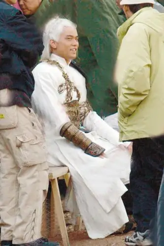 周杰伦新片苏乞儿白发如雪演武神图