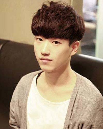 男生短发蘑菇头波波头发型2