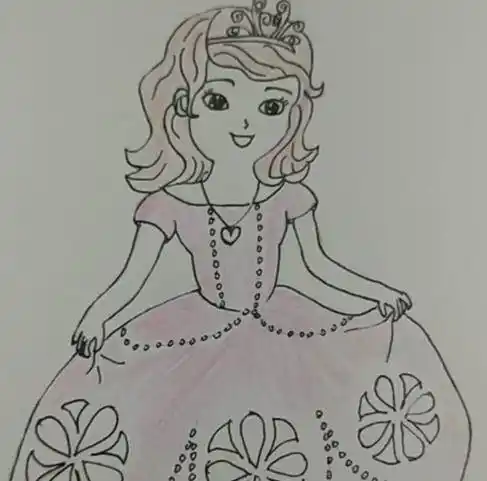 儿童画画图片大全简单漂亮 简单的儿童画图片大全