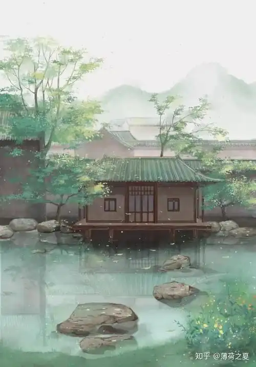 有什么图可以用来描述江南烟雨古风当然也算