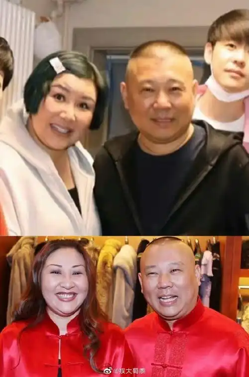 郭德纲陪妻子王惠录节目