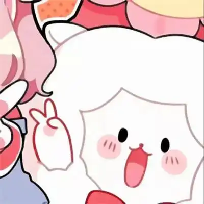 2022超可爱闺蜜卡通女头像一人一张