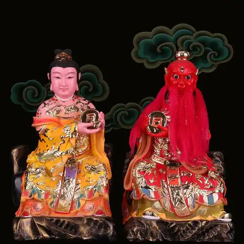 太阴星君太阳星君神像月神娘娘太阳公日神帝君日月星君神像摆件