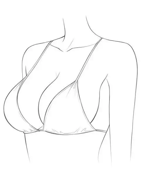 你还不会画胸部?3分钟轻松教会你画出圆润又性感胸部!