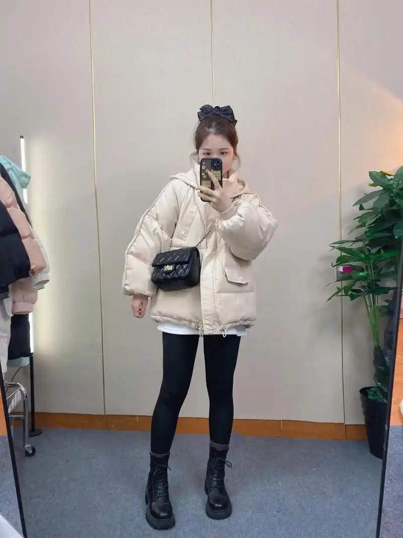 身高153体重90斤~小个子棉服#153小个子穿搭 #小个子女生