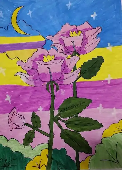 张家口东方中学初中年级"风雅东方"绘画大赛圆满落幕