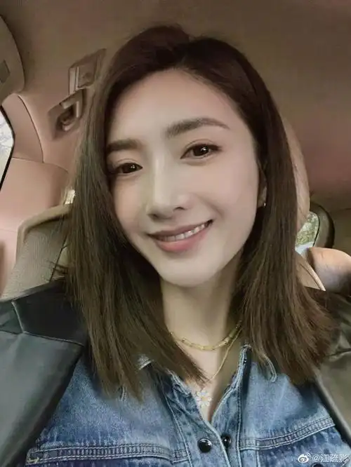 江疏影的气质无人能比新发型真的很漂亮啊