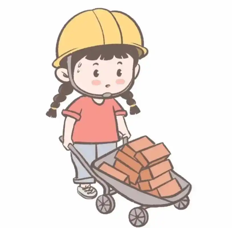 搬砖头像 最近很火的搬砖头像,越看越可爱,工种还不同