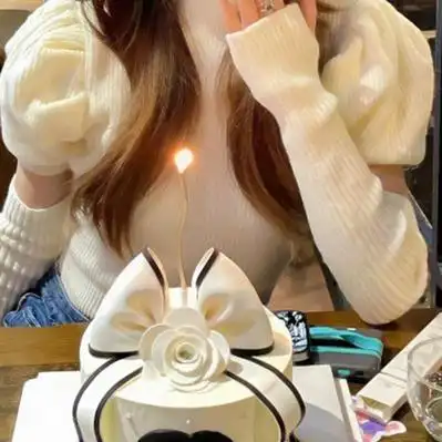 真人女生生日头像