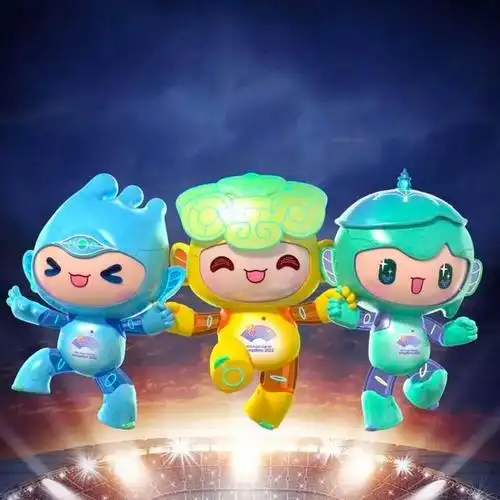 《亚运吉祥物冲冲冲》上线,"江南忆"三小只来与大家互动啦