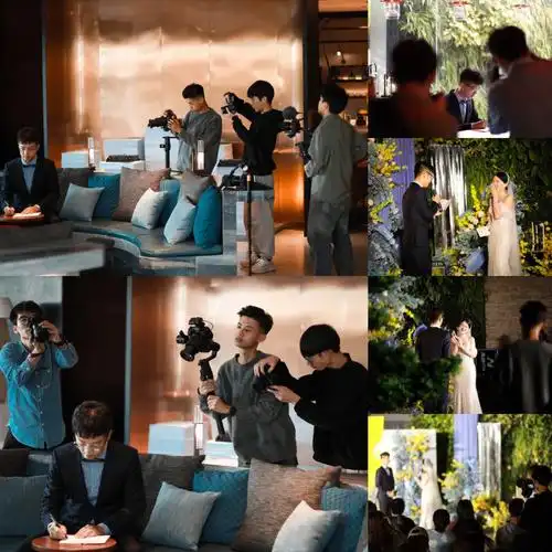 婚礼现场摄影师角度