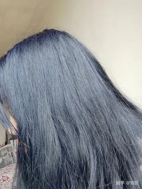 蓝黑色褪色过程 - 知乎