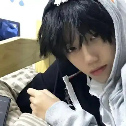 男生霸气侧脸头像