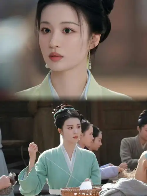 被王楚然55套古装硬控35秒#柳眠棠@-王楚然-古装造型太美啦画卷里走