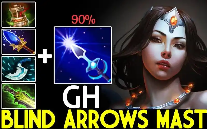 dota2ghgod那命中率出奇高的米拉娜bydota2highschool