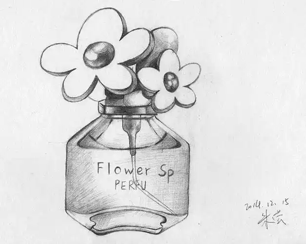 香水|插画|插画习作|粉粉就是叫我 - 原创作品 - 站酷 (zcool)