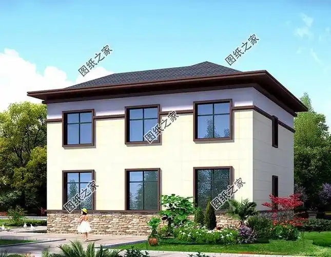 十款经典农村平房设计(二层楼农村自建房设计图)