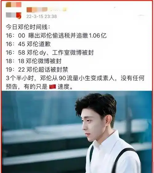 邓伦,这个名字曾经在娱乐圈中熠熠生辉,他的每一个动作,每一个微笑都