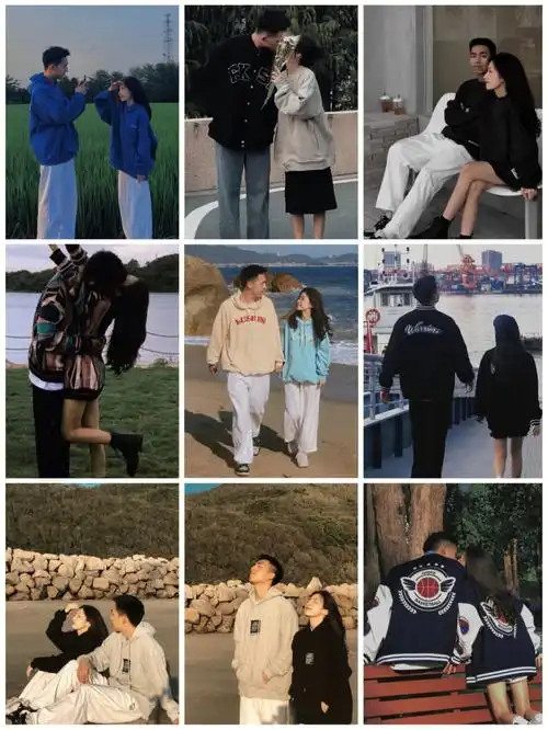 155180身高差情侣穿搭分享