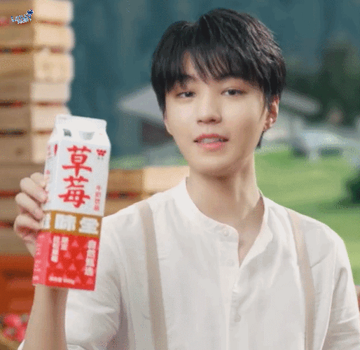 王俊凯味全乳品代言人