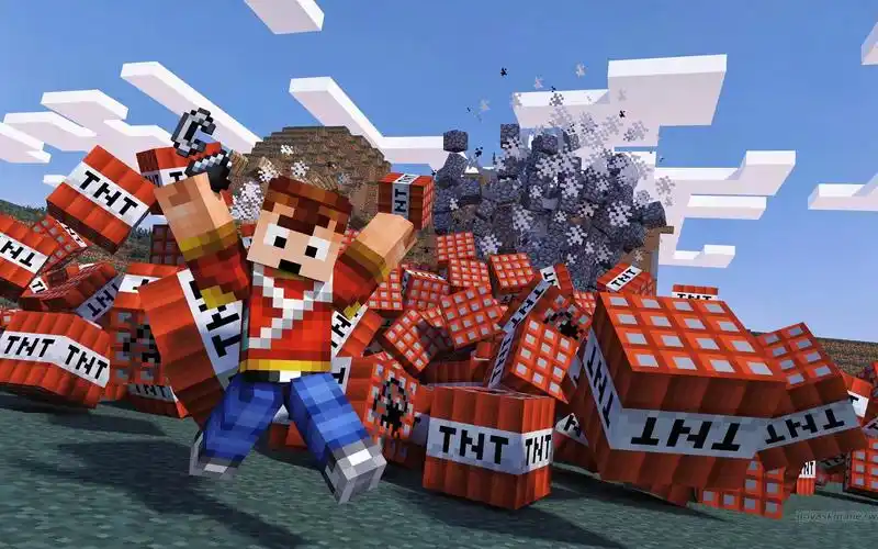 【天骐】我的世界tnt跑酷小游戏合集【1080p】