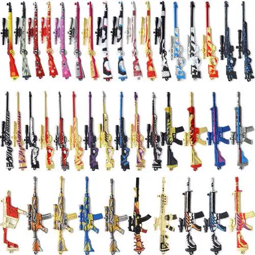 (今日5折)绝地求生和平精英98k皮肤吃鸡神器武器模型礼品钥匙扣挂件