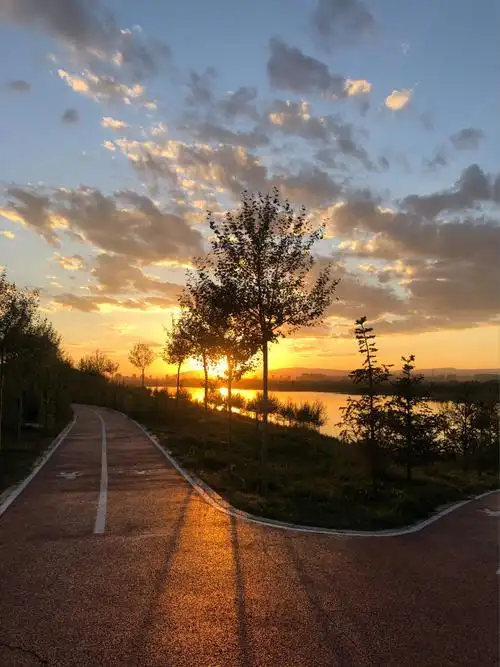 醉人的风景迷人的晚霞