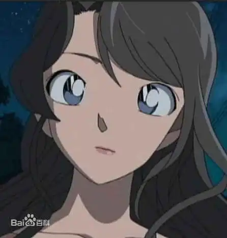 6,小和田葵第三部的第一集,喜欢工藤新一的学姐,但是新一只喜欢小兰