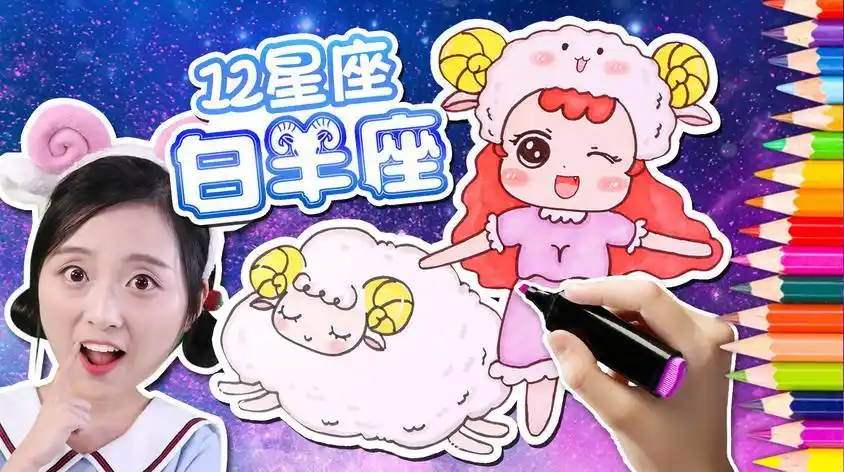 3万次观看小伶玩具十二星座简笔画之手绘超美天秤座娃娃07:431个月前