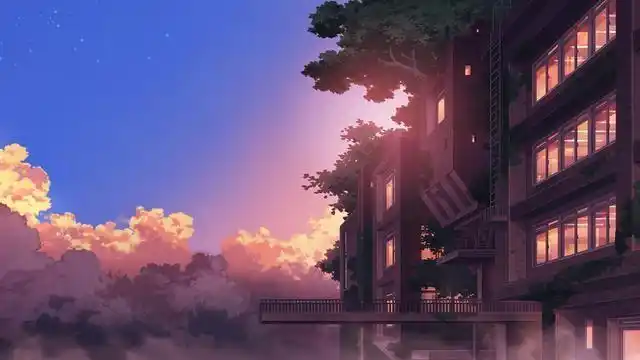 45张超美动漫风景场景壁纸图片