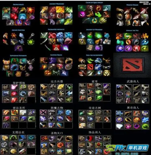 如出一辙dota2和dota商店物品全面对比