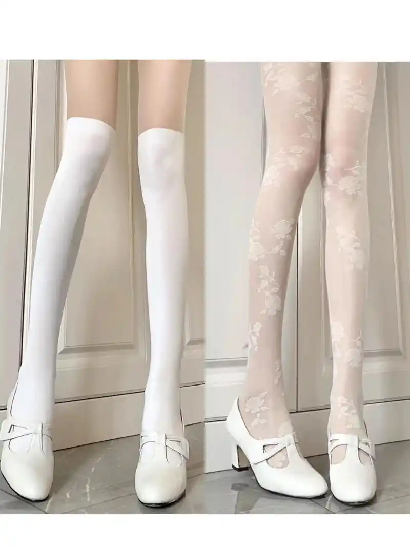 纯欲少女玛丽珍白色丝袜性感温柔高跟鞋 06 哇哇哇哇纯欲巅峰之作