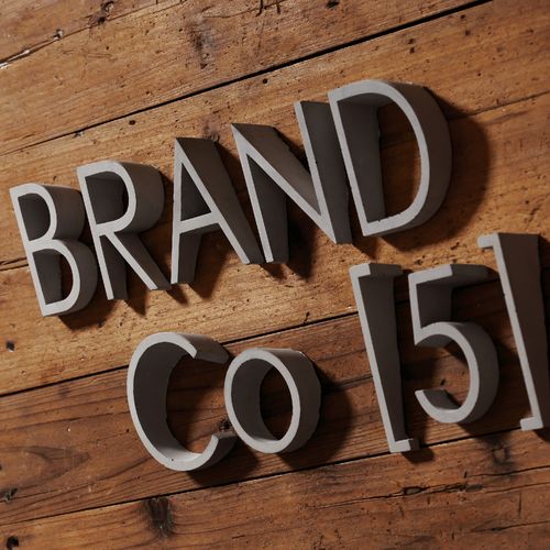 北欧创意水泥数字立体英文字母店铺招牌形象墙贴艺术文化墙面装饰